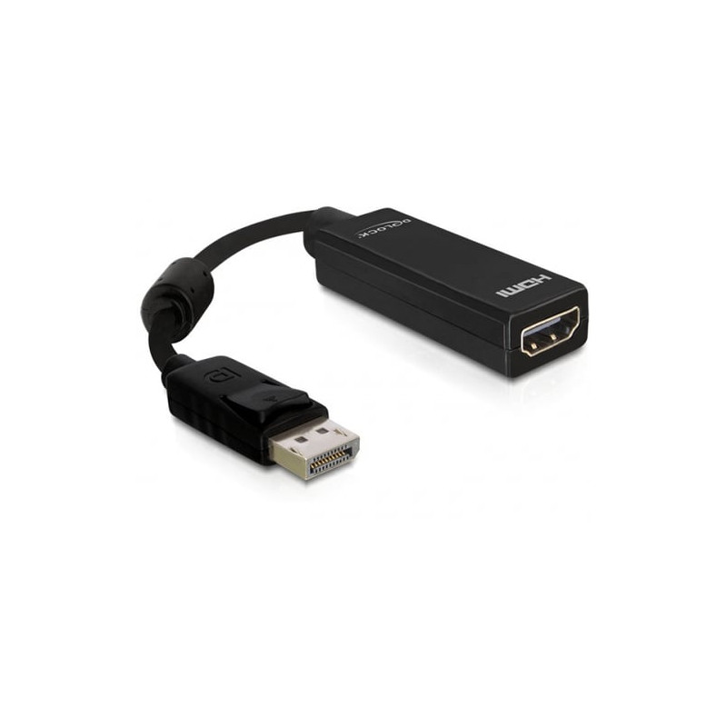 Adapter delock displayport st.high speed hdmi-bu. 0,22m [bk]