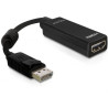Adapter delock displayport st.high speed hdmi-bu. 0,22m [bk]