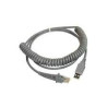 Cavo di collegamento datalogic usb tipo-a a spirale da 4,5m per