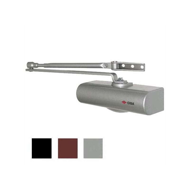 Chiudiporta cisa a cremagliera professional plus 2 [c1415.03.0.44]