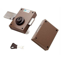 Serratura ferroglietto mottura marrone [34350v500 e]