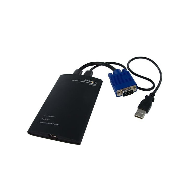 Cavo adattatore startech.com usb 2.0 per laptop crash cart console