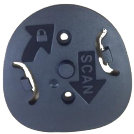 Supporto di chiusura zebra ds9308 nero di mezzanotte [brkt-lm0093c-04]