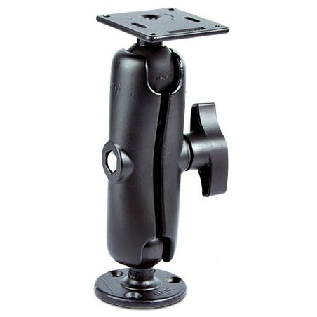 Supporto ram datalogic con base rotonda per computer veicolari rhino