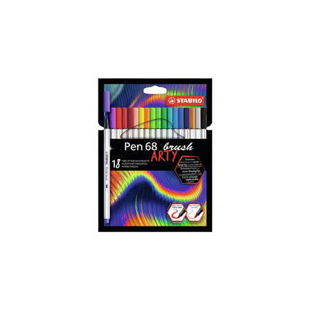 stabilo cf18 pen 68pz brushstift arty [568/18-21-20]