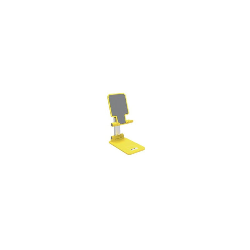 Supporto portatile pantone per smartphone e tablet giallo [pt-mg001y]