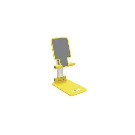 Supporto portatile pantone per smartphone e tablet giallo [pt-mg001y]