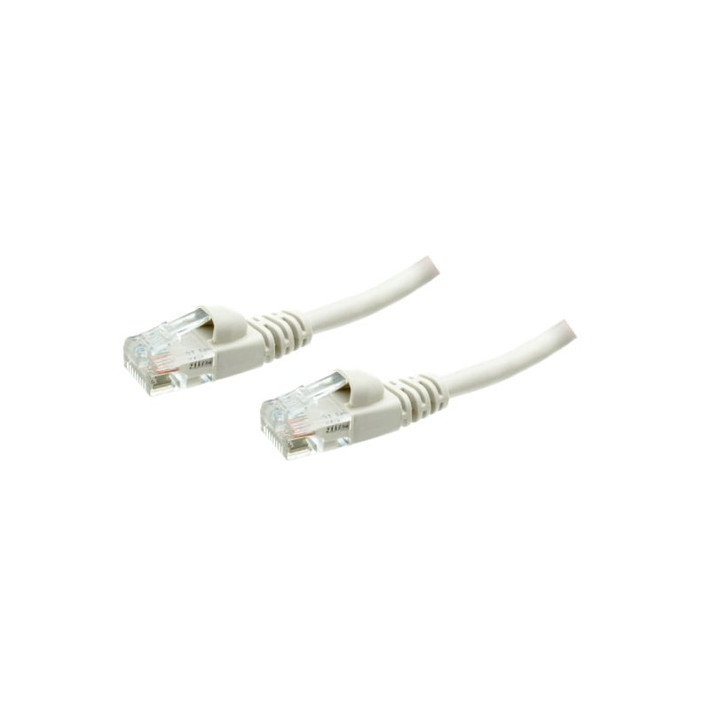 Cavo di rete gbc 59.6616.80 cat5e u/utp 1m bianco