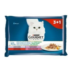Cibo per gatti umido gourmet purina per gatto 85 g