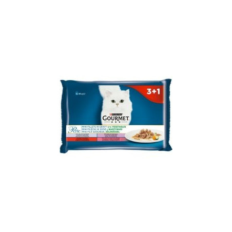 Cibo per gatti umido gourmet purina per gatto 85 g