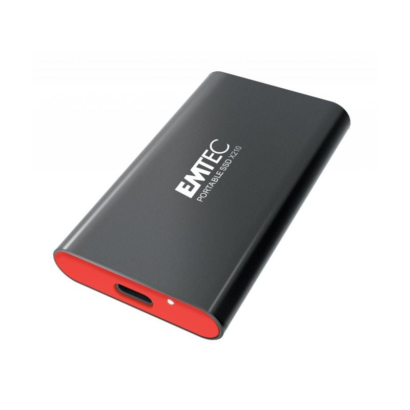 Ssd esterno 256gb emtec usb 3.2 x210 500 mb/s portatile