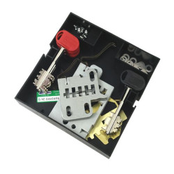 Ricambio gorges mottura per serrature serie 50, 64 sinistra 3 chiavi