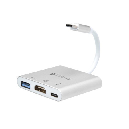 Cavo convertitore adattatore techly da usb-c a usb 3.0 hdmi e