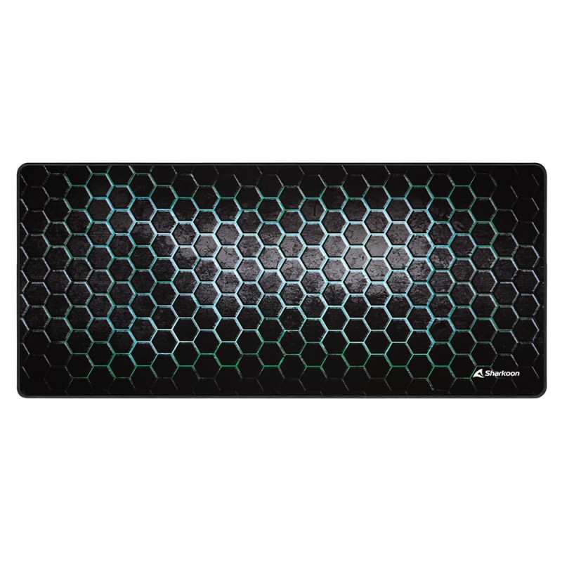 Mousepad sharkoon skiller sgp30 xxl da gioco nero verde [4044951032181]