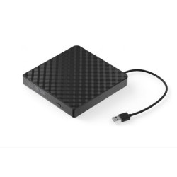 Masterizzatore dvd esterno krux usb 2.0 nero [krx0071]