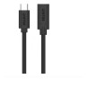 Cavo di estensione unitek usb tipo c 4k 60hz pd 20v/5a nero [c14086bk]