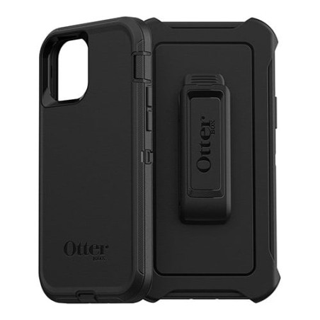 Custodia otterbox defender per iphone 12/12 pro 6.1" nero [77-65401]