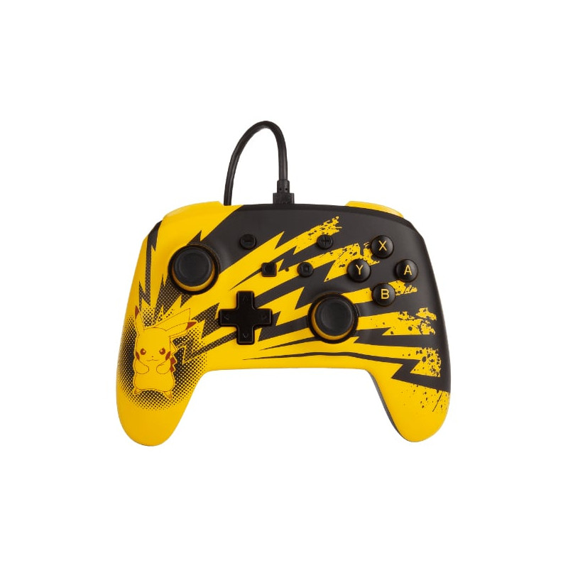 Controller power a pokemon enhanced wired pikachu lightning