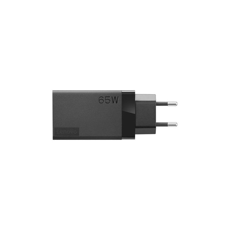 Alimentatore da rete lenovo 65w usb-c ca 100-240v nero [40aw0065ww]