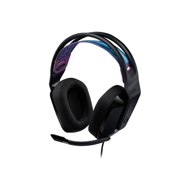 Cuffie da gioco logitech g335 cablate nero [981-000978]