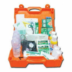 Kit pronto soccorso gima in valigetta plastica 1pz [34195]