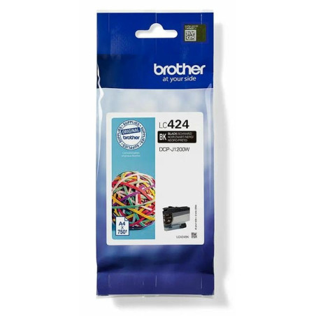 Cartuccia brother 6000 pagine 1pz nero [lc424bk]