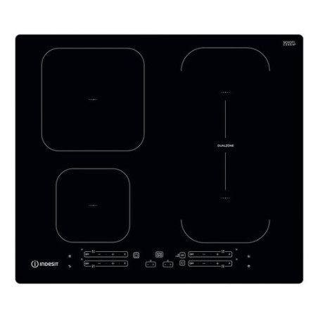 Piano cottura a induzione indesit 60cm 4zone [ib 65b60 ne]