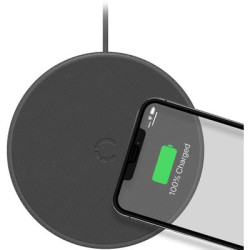 Caricabatterie wireless cygnett powerbase ii 10w wireless nero [cy3278ppwir]