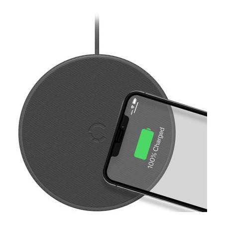 Caricabatterie wireless cygnett powerbase ii 10w wireless nero [cy3278ppwir]