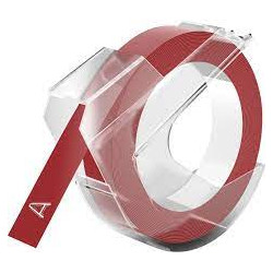 Nastro etichettatrice dymo 3d rosso [520102]