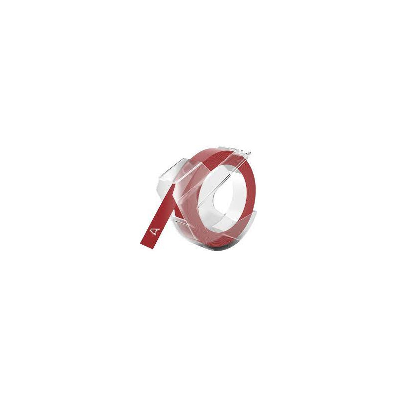 Nastro etichettatrice dymo 3d rosso [520102]