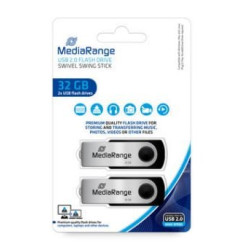 Pen drive 32gb mediarange usb 2*32gb 2pz [mr911-2]