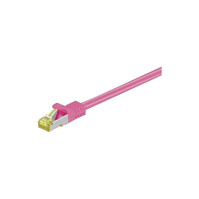 Cavo patch cat6a s / ftp 500mhz 3.0m magenta [91614]
