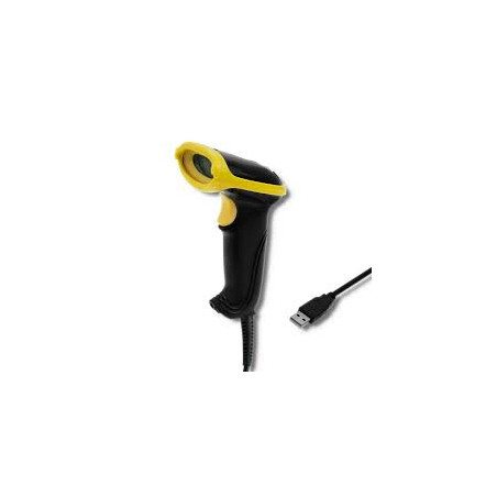 Lettore di codici a barre qoltec 50867 1d / 2d usb nero [50867]