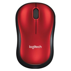 Mouse logitech m185 rossa [910-002240]