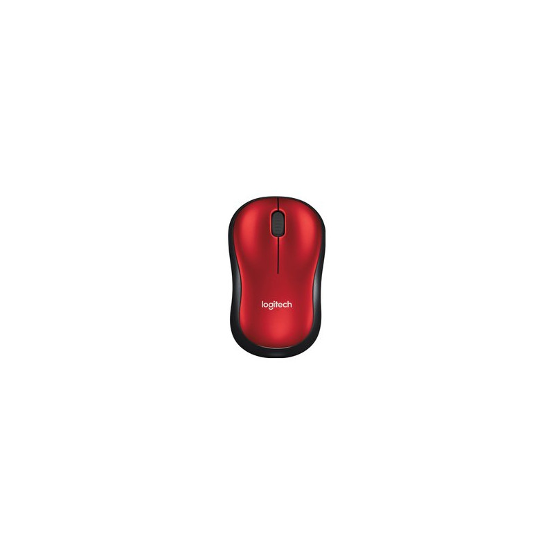 Mouse logitech m185 rossa [910-002240]