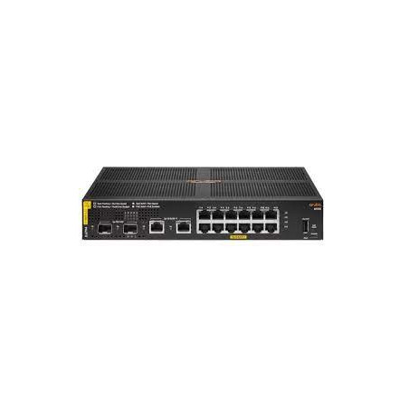 Switch hp aruba 6100 12g classe 4 poe 2g / 2sfp + switch 139w 16