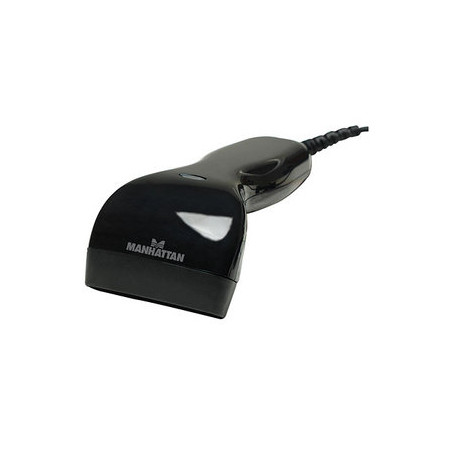 Lettore codici a barre manhattan kontakt ccd, usb, 20mm nero [401517]