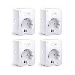 Presa wireless tp-link tapo p100 smartplug 4pk [tapo p100(4-pack)]