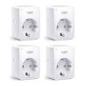 Presa wireless tp-link tapo p100 smartplug 4pk [tapo p100(4-pack)]