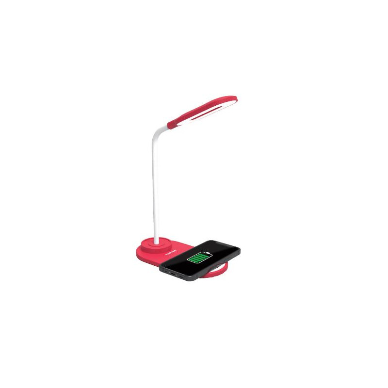 Lampada pantone per caricabatterie wireless mini rosso [pt-ld001r1]