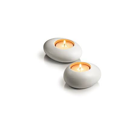 Candele tescoma fancy home 2 pz bianco [906850.11]