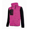 Felpa da lavoro u power rainbow donna fullzip xl balck/fuscia [ey174bf-xl]