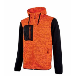 Felpa da lavoro u power rainbow donna fullzip xxl orange fluo [ey174of-xxl]