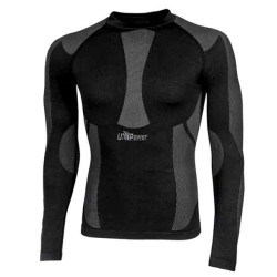 Maglia intima termica u power curma 2xl/3xl nero [sk139bc-2xl/3xl]