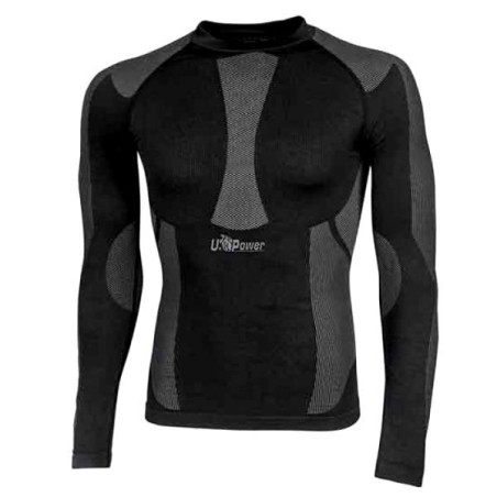 Maglia intima termica u power curma 2xl/3xl nero [sk139bc-2xl/3xl]