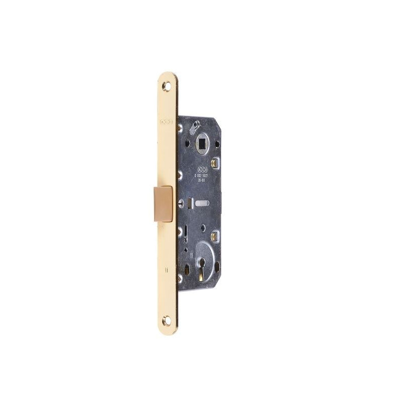 Serratura da infilare legno agb serrature 1012 centro e50 bagno ottone