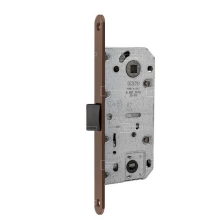 Serratura infilare legno agb serrature 1102 mediana e35 bagno bronzo