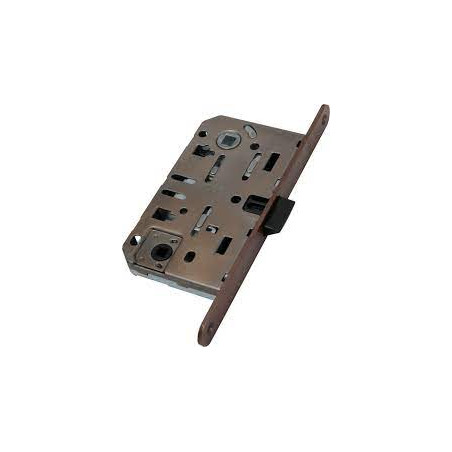 Serratura infilare legno agb serrature 1102 mediana e50 bagno bronzo