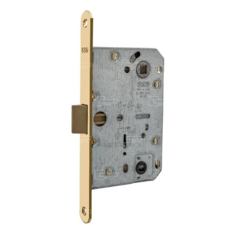 Serratura infilare legno agb serrature 1102 mediana e60 bagno ottone